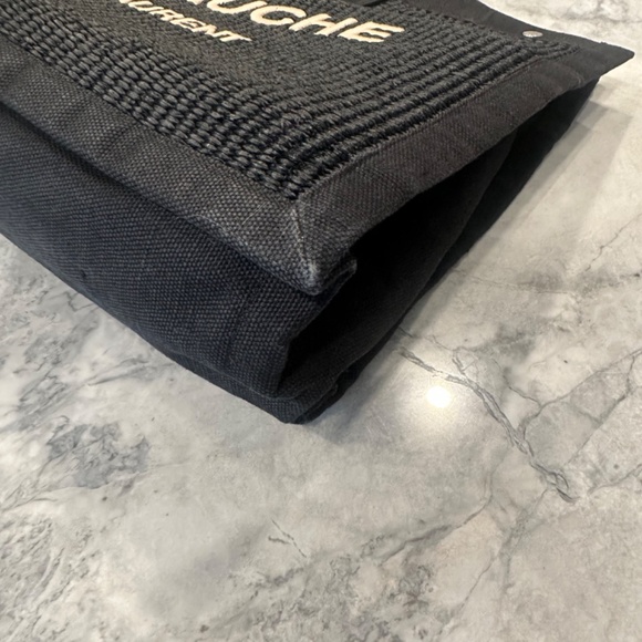 Saint Laurent Rive Gauche Tote Bag in Raffia - Picture 8 of 13